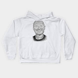 my drawing, terry o'quinn Kids Hoodie